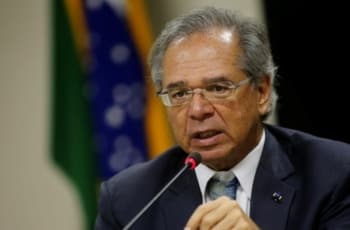 Paulo Guedes se apoia no resultado fiscal do governo para discursar durante a campanha eleitoral de Bolsonaro