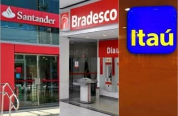 Itaú, Bradesco e Santander somam R$ 17 bilhões em balanços do 2º trimestre
