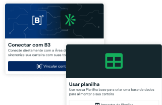 Conecte com sua conta B3