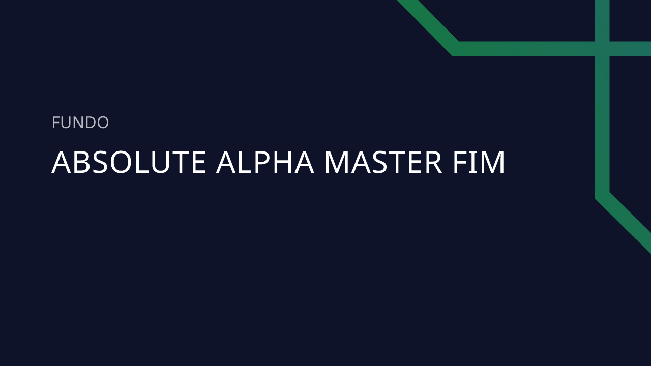 Fundo Absolute Alpha Master FIM - 18.860.079/0001-96