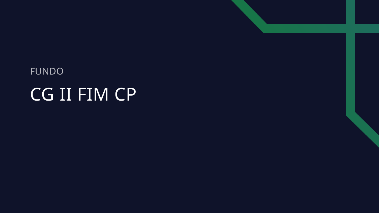 Fundo CG II FIM CP - 27.735.592/0001-46
