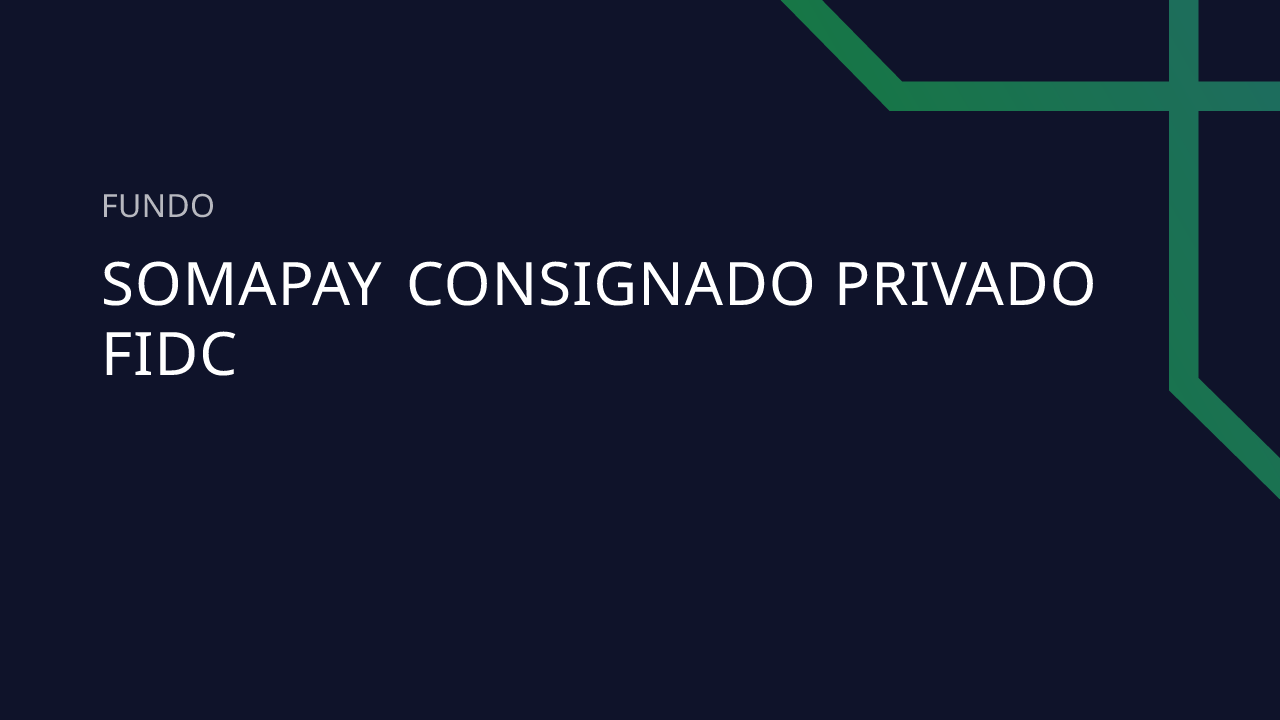 Fundo Somapay Consignado Privado FIDC - 54.738.116/0001-51