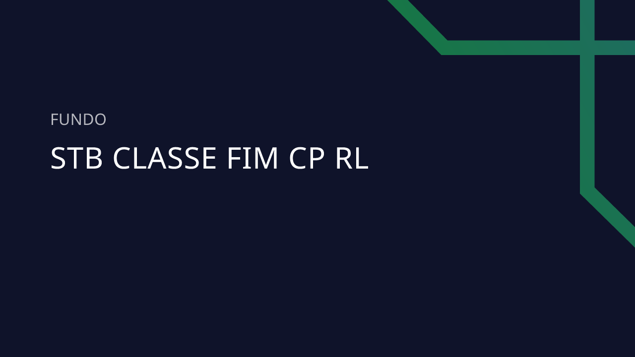 Fundo STB Classe FIM CP RL - 51.942.073/0001-33
