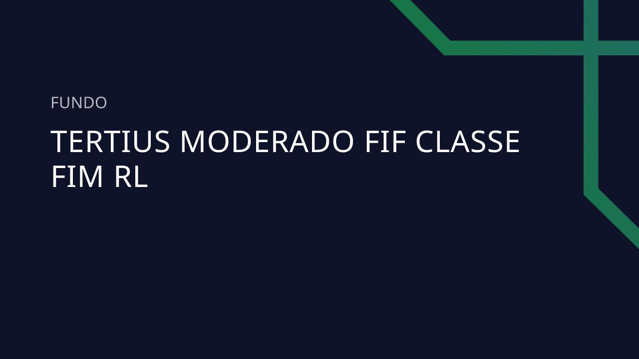 Fundo Tertius Moderado FIF Classe FIM RL - 08.661.367/0001-68