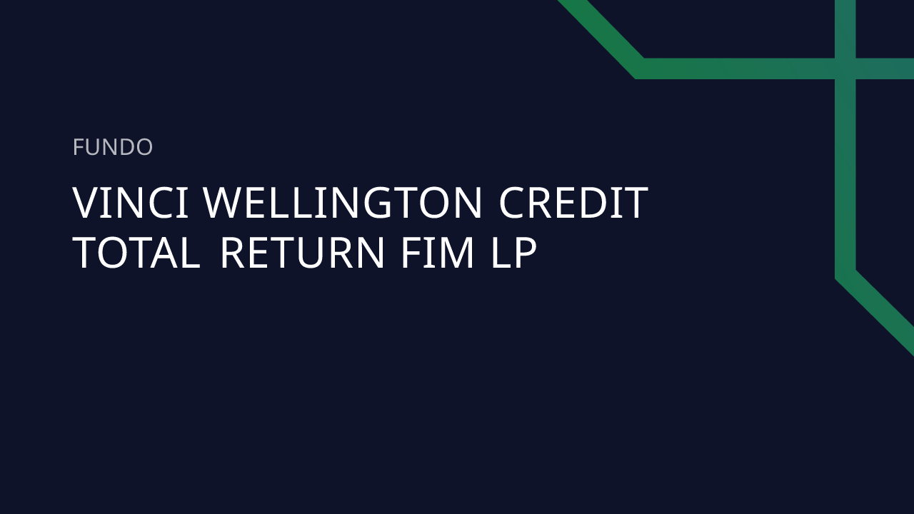 Fundo Vinci Wellington Credit Total Return FIM LP